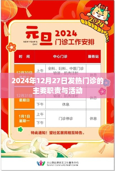 2025年发热门诊职责与活动概览