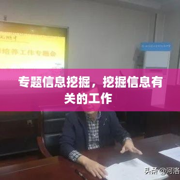 专题信息挖掘，挖掘信息有关的工作 