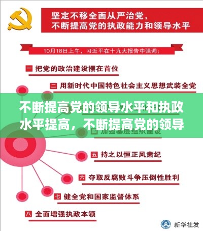 不断提高党的领导水平和执政水平提高，不断提高党的领导水平和执政水平,其中有 