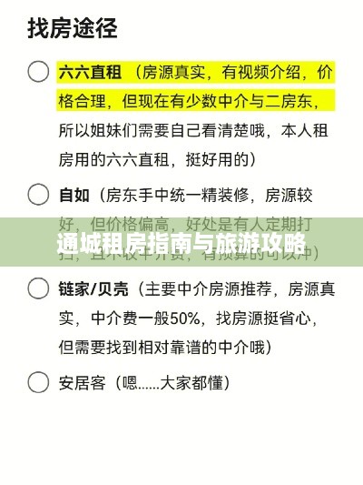 通城租房指南与旅游攻略