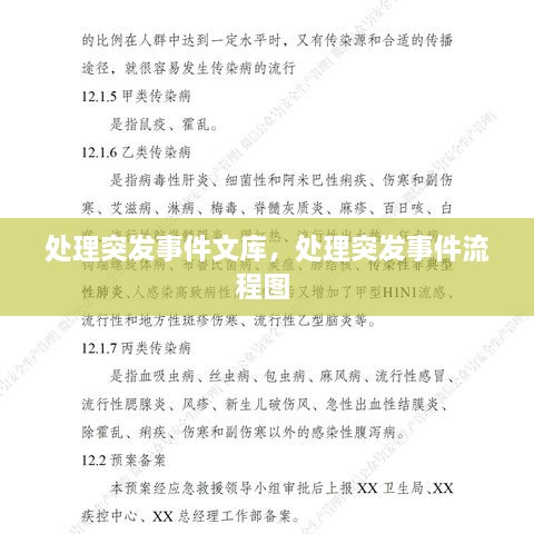 处理突发事件文库，处理突发事件流程图 