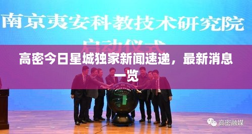 高密今日星城独家新闻速递，最新消息一览