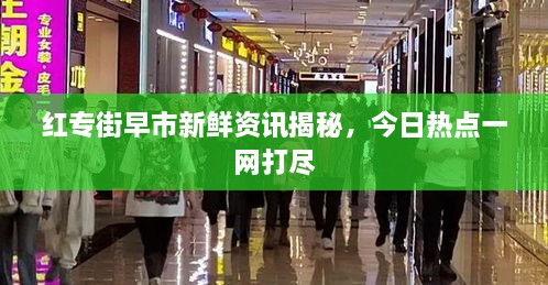 红专街早市新鲜资讯揭秘，今日热点一网打尽